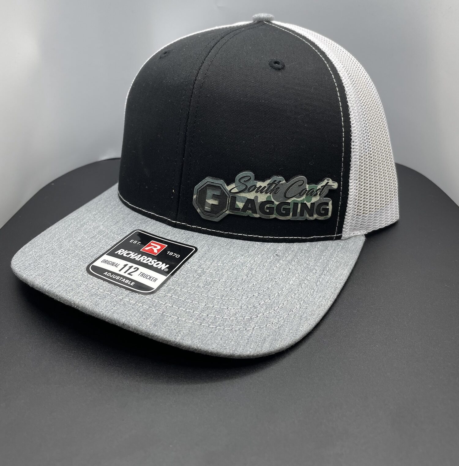 SC - Hat Black/White